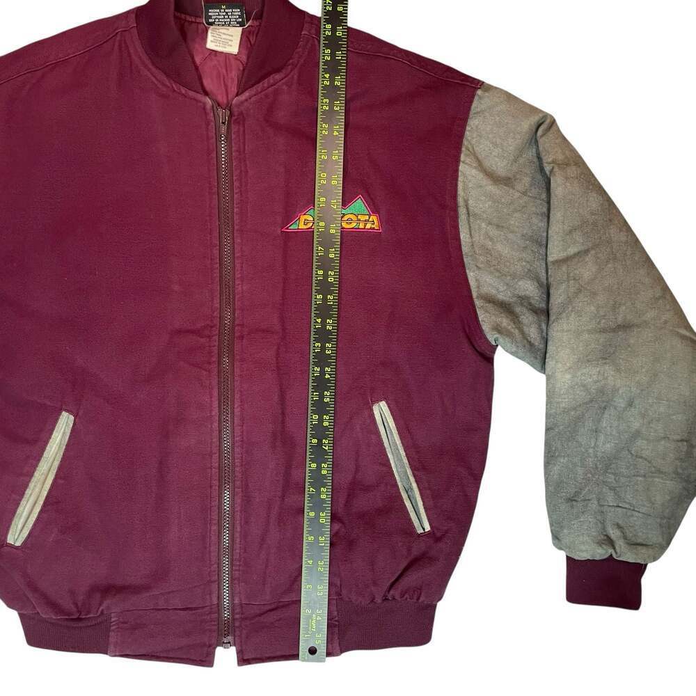 Vintage Dakota Bomber Jacket Mens M USA Made Workwear Canvas - Picture 4 of 9